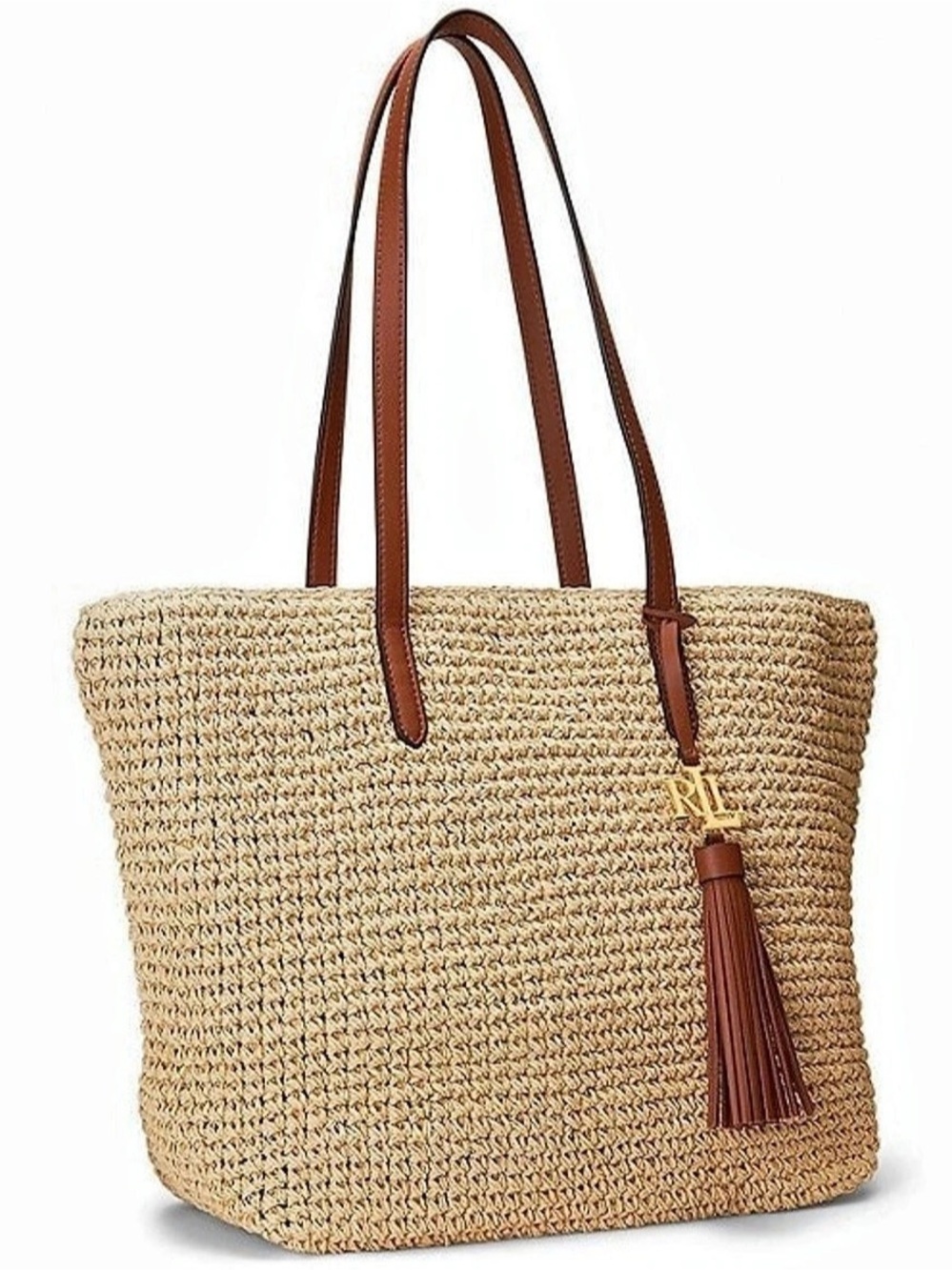 Lauren RALPH LAUREN
Crochet Straw  Raffia Medium Whitney
Tote